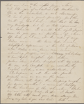 [Foote], Mary [Wilder White], ALS to. Dec. 7, 1854.