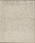 Haven, Lydia G. S., ALS  to. Oct. 25 - Nov. 1, 1833.