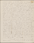 [Haven, Lydia G. S.], ALS  to. [late Apr./May, 1833]. Previously: [183-?].