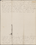 [Haven, Lydia G. S.], ALS  to. [late Apr./May, 1833]. Previously: [183-?].