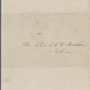 Hawthorne, Elizabeth, ALS to. Apr. 1844, in person of Una to her grandmother.