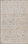 Hawthorne, Elizabeth M., ALS to. Oct. 30, 1864.