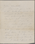 Hawthorne, Elizabeth M., ALS to. [n.d.] ("I received your note...")