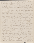 Hawthorne, Maria Louisa, ALS to. Oct. 26, 1843. 