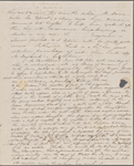 Hawthorne, Maria Louisa, ALS to, with postscript by Nathaniel Hawthorne. Nov. 9, 1843. 