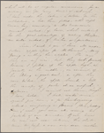 Hawthorne, Maria Louisa, ALS to. Nov. 26, 1843. 