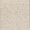 Hawthorne, Maria Louisa, ALS to. Dec. 31, 1843. 