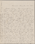 Hawthorne, Maria Louisa, ALS to. Dec. 31, 1843. 