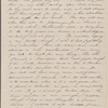 Hawthorne, Maria Louisa, ALS to. Dec. 31, 1843. 