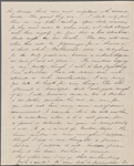 Hawthorne, Maria Louisa, ALS to. Dec. 31, 1843. 