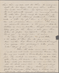 Hawthorne, Maria Louisa, ALS to. Dec. 31, 1843. 