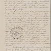 Hawthorne, Maria Louisa, ALS to. Feb. 4, 1844.
