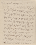 Hawthorne, Maria Louisa, ALS to, with postscript by Nathaniel Hawthorne. May 8, 1844.