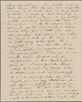 Hawthorne, Maria Louisa, ALS to, with postscript by Nathaniel Hawthorne. May 8, 1844.