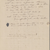 Hawthorne, Maria Louisa, ALS to, with postscript by Nathaniel Hawthorne. May 8, 1844.