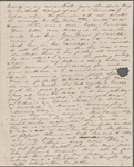 Hawthorne, Maria Louisa, ALS to, with postscript by Nathaniel Hawthorne. Jul. 2, 1844.