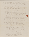 Hawthorne, Maria Louisa, ALS to. Oct. 27, [1844].