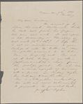 Hawthorne, Maria Louisa, ALS to. Nov. 7, 1844.