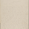 Hawthorne, Maria Louisa, ALS to. Jan. 18, 1844 [i.e. 1845]. 