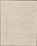 Hawthorne, Maria Louisa, ALS to. Jan. 18, 1844 [i.e. 1845]. 