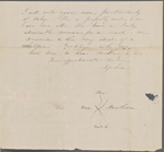 Hawthorne, Maria Louisa, ALS to. Jan. 18, 1844 [i.e. 1845]. 