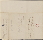 Hawthorne, Maria Louisa, ALS to. Jan. 18, 1844 [i.e. 1845]. 