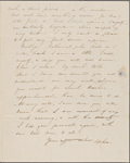 Hawthorne, Maria Louisa, ALS to. Sep. 1, 1845.