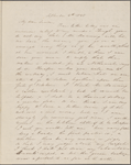 Hawthorne, Maria Louisa, ALS to. Sep. 4, 1845.