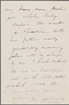 Hawthorne, Maria Louisa, ALS to. [1846].