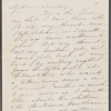 Hawthorne, Maria Louisa, ALS to. April 28, 1850.