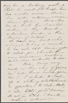 Hawthorne, Maria Louisa, ALS to. April 28, 1850.