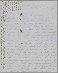 Hawthorne, Maria Louisa, ALS to, with postscript by Nathaniel Hawthorne. Dec. 1, 1851.