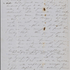 Hawthorne, Maria Louisa, ALS to, with postscript by Nathaniel Hawthorne. Dec. 1, 1851.