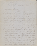 Hawthorne, Maria Louisa, ALS to, with postscript by Nathaniel Hawthorne. Dec. 25, 1851.