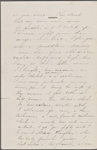 Hawthorne, Maria Louisa, ALS to. Feb. 8, 1852.