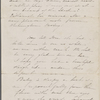 Hawthorne, Maria Louisa, ALS to. Feb. 8, 1852.