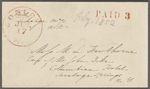 Hawthorne, Maria Louisa, ALS to. Jul. 17, 1852.