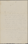 Hawthorne, Maria Louisa, ALS to. [n.d.].