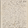 Hawthorne, Nathaniel, AL to, incomplete. Jul. 22, 1856.