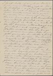 Hawthorne, Nathaniel, AL to, incomplete. Jul. 3, [1859?].