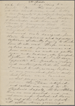 Hawthorne, Nathaniel, AL to, incomplete. Jul. 3, [1859?].
