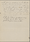 Hawthorne, Nathaniel, AL to, incomplete. Jul. 3, [1859?].