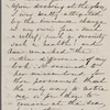 Hawthorne, Nathaniel, AL to, incomplete. [summer 1861?]