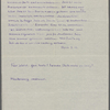Stefan George letters to Ernst Morwitz, 1919
