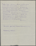 Stefan George letters to Ernst Morwitz, 1919