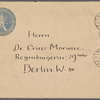 Stefan George letters to Ernst Morwitz, 1919