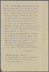 Stefan George letters to Ernst Morwitz, 1920
