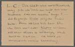 Stefan George letters to Ernst Morwitz, 1920