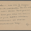 Stefan George letters to Ernst Morwitz, 1920