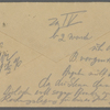 Stefan George letters to Ernst Morwitz, 1920